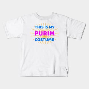 This is my Purim costume Kids T-Shirt